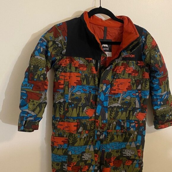 Burton Striker One-Piece Snow Suit Boys' Size 7-8 - Picture 2 of 14